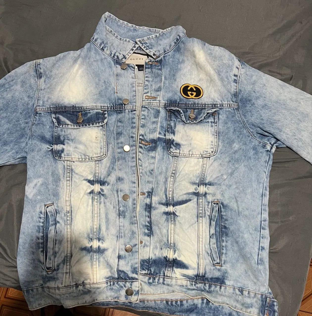Jaqueta Jeans Gucci