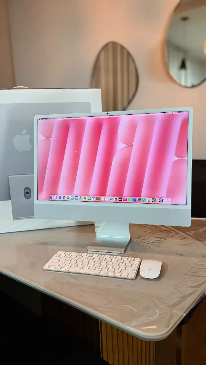 iMac 24, M4 - 16GB RAM | 256GB SSD | Prata