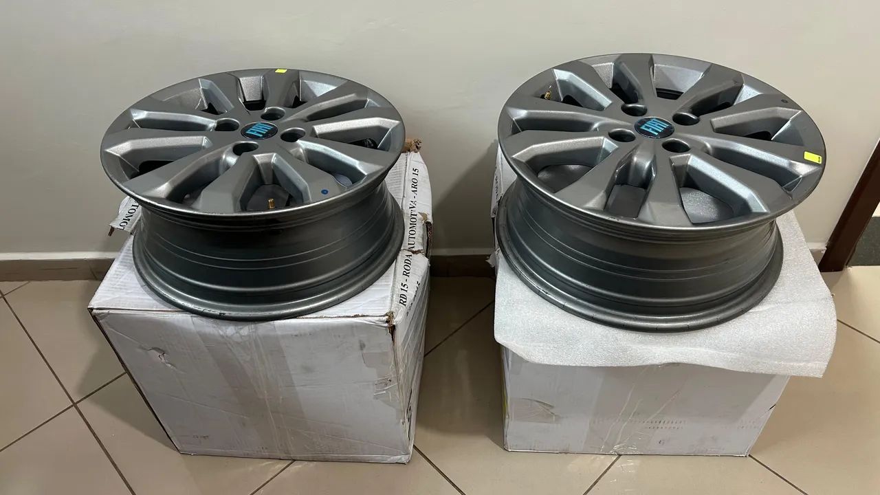 RODAS ORIGINAIS ARO 15 FIAT TRADA FREEDOM 2026 - OPORTUNIDADE! - Foto 6