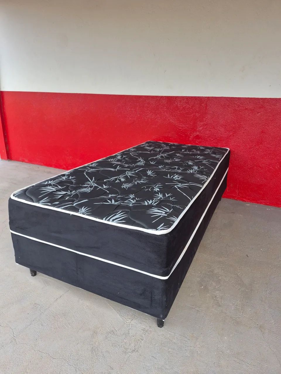 Cama box molas ensacadas solteiro - Foto 2