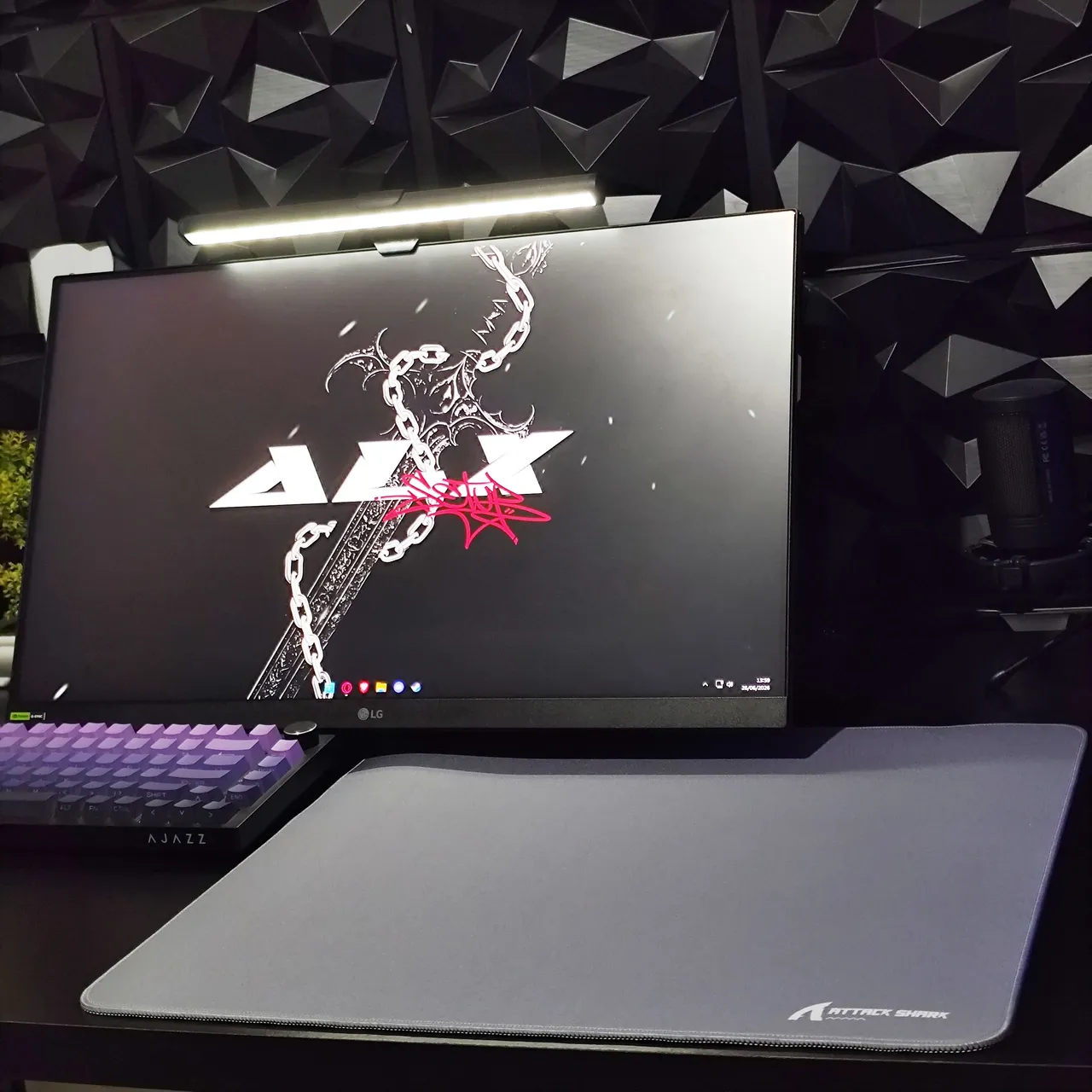 Mousepad Glasspad Singularity by Tekkusai - Periféricos e