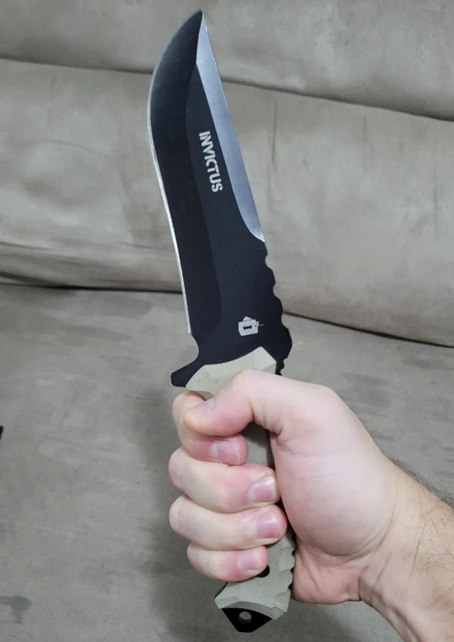 Faca Tática Invictus Force Coyote - Foto 2