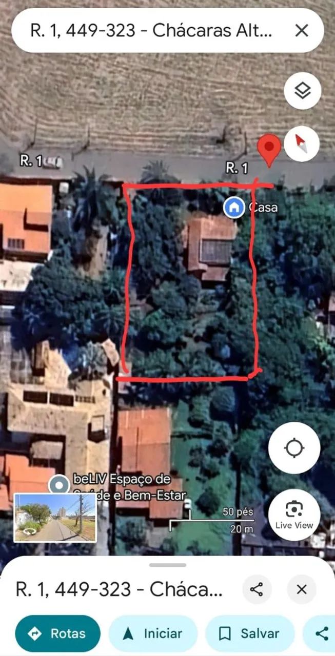 CHÁCARAS ALTO DA GLÓRIA.1.350m2 