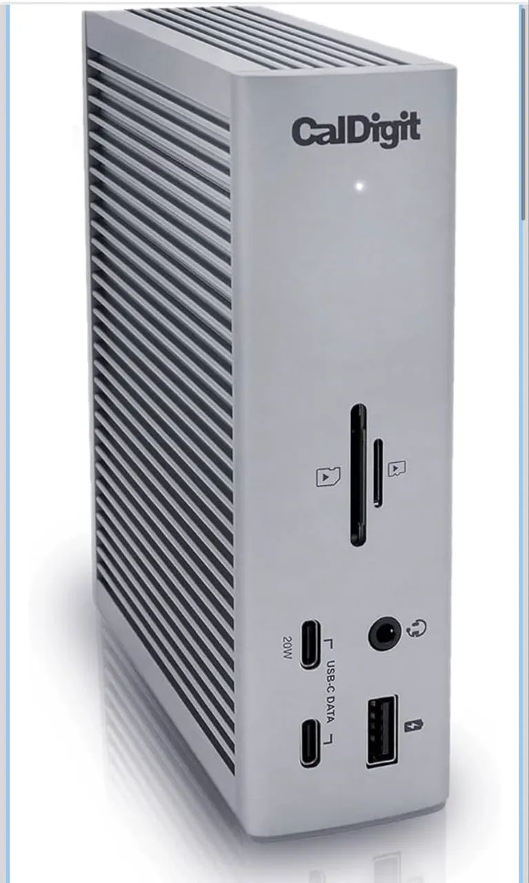 CalDigit TS5 Thunderbolt 5 Dock para MacBook Mac Mini Mac Studio - Nova Pronta Entrega - Foto 5