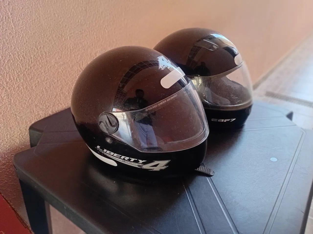 Capacete Liberty e Ebf