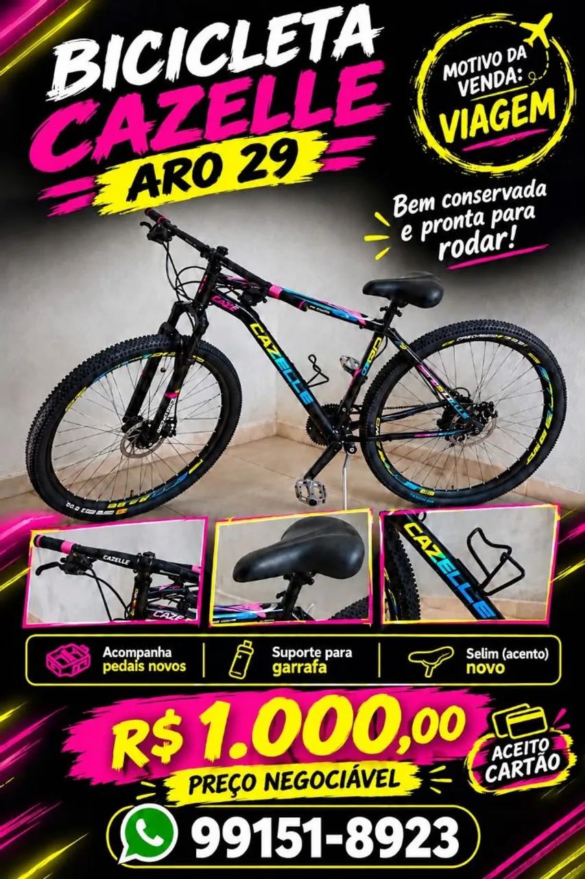 Bicicleta aro 29 