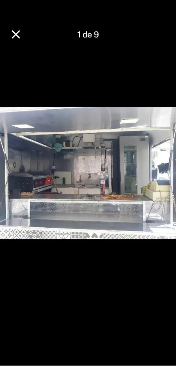 Vendo um trailer com uma chapa cadeira mesa fritadeira - Foto 2