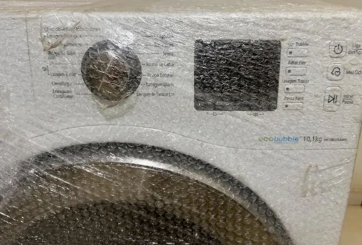 Lavadora SAMSUNG EcoBubble 10,1 kg - Modelo WF106U4SAWQ - USADA APENAS 4 VEZES Estado NOVA - Foto 4
