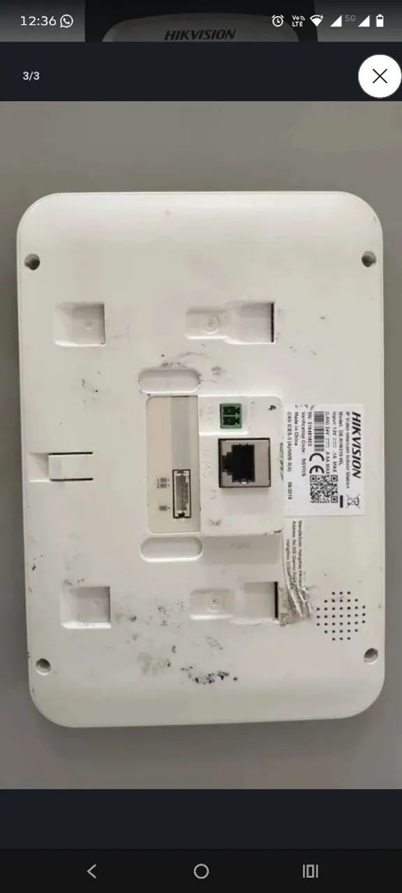 PORTEIRO IP DA HIKVISION  - Foto 2