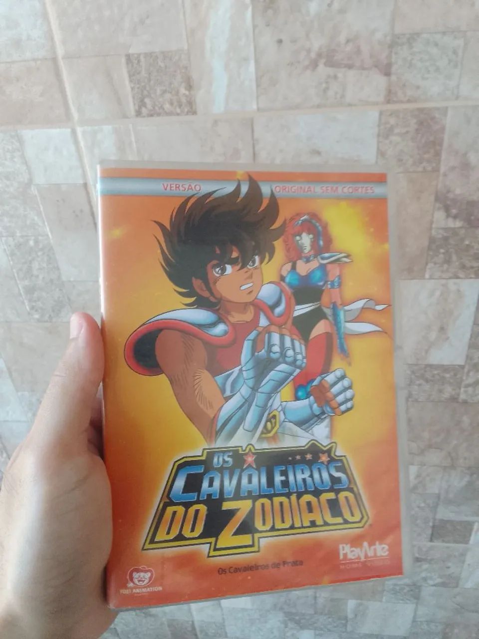 - DVD Os Cavaleiros do Zodíaco. 