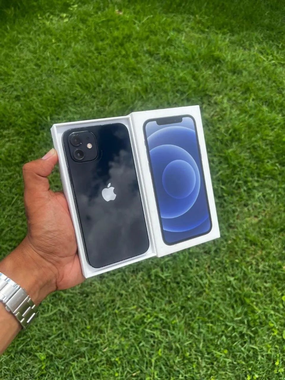 iPhone 12 Preto Caixa 
