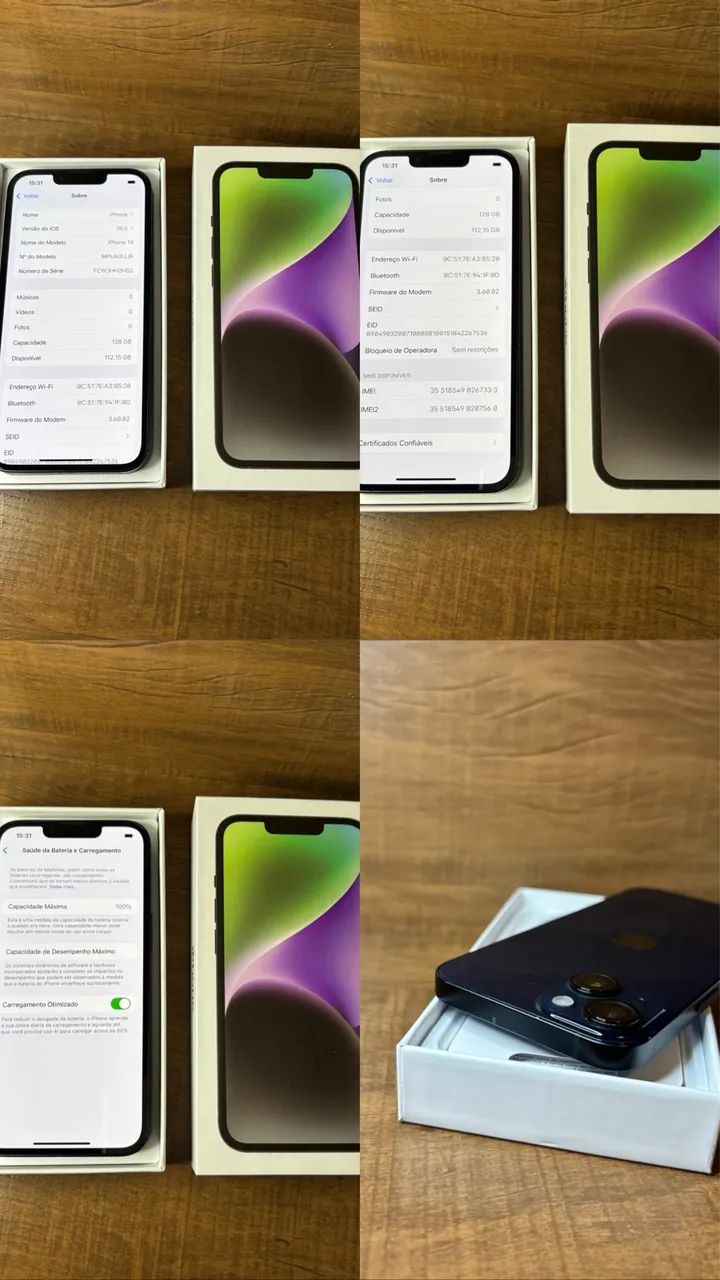 iPhone 14 (Excelente estado / Saúde 100%) - Foto 2