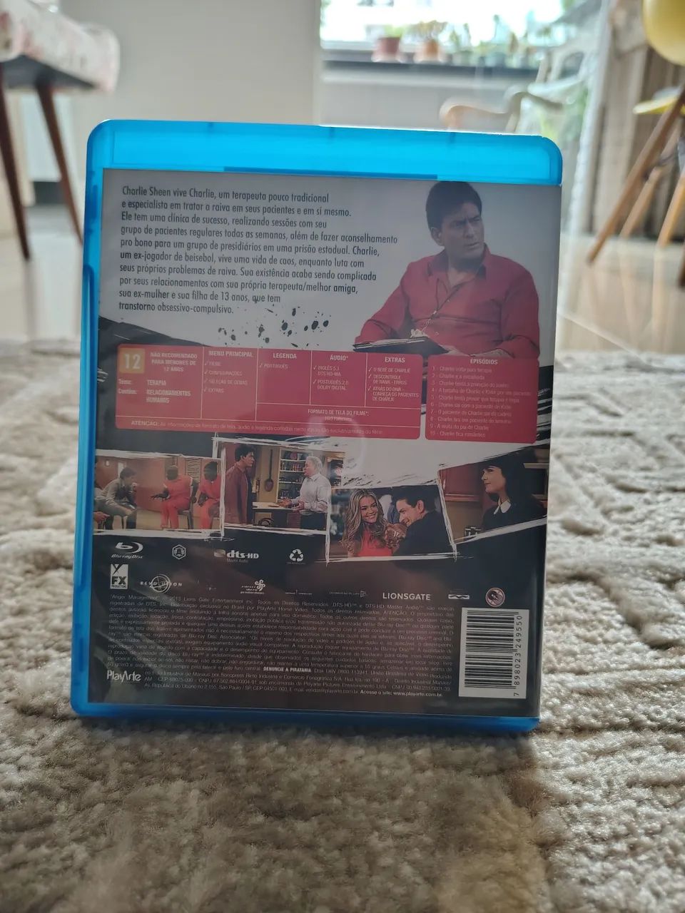 Blu-ray Tratamento de Choque Temporada 1 (Charlie Sheen / Two and a Half Men) - Foto 2