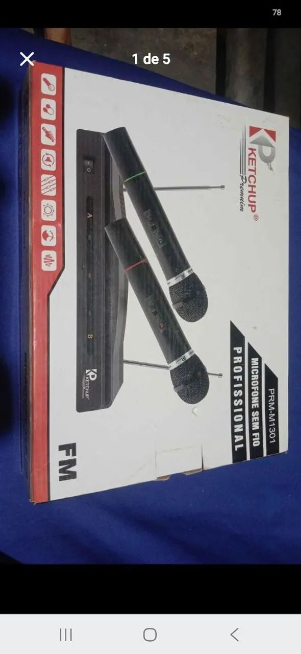 Microfone sem fio