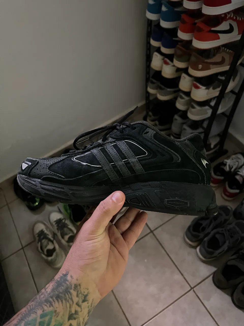 Adidas response cl triple black  - Foto 5