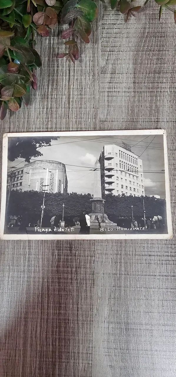 Conjunto de 3 postais antigos de BELO HORIZONTE  - Foto 4