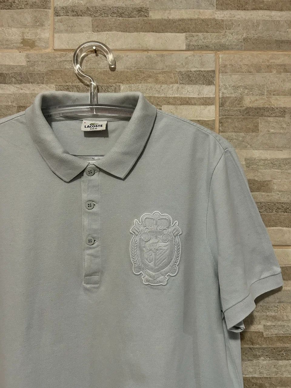 Camisa polo cinza Tommy Hilfiger 6 - Foto 4