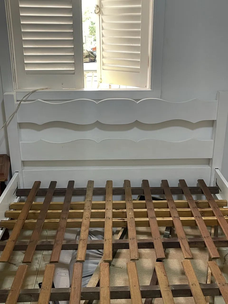 Cama de Casal - Madeira Maciça - Foto 2