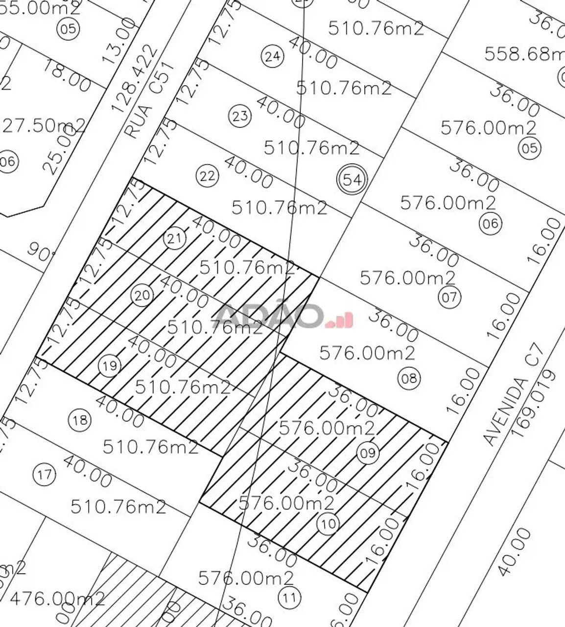 Lote residencial à venda no Setor Sudoeste  576 m²  Avenida C-7 - Próximo a Faculdade Camb - Foto 3