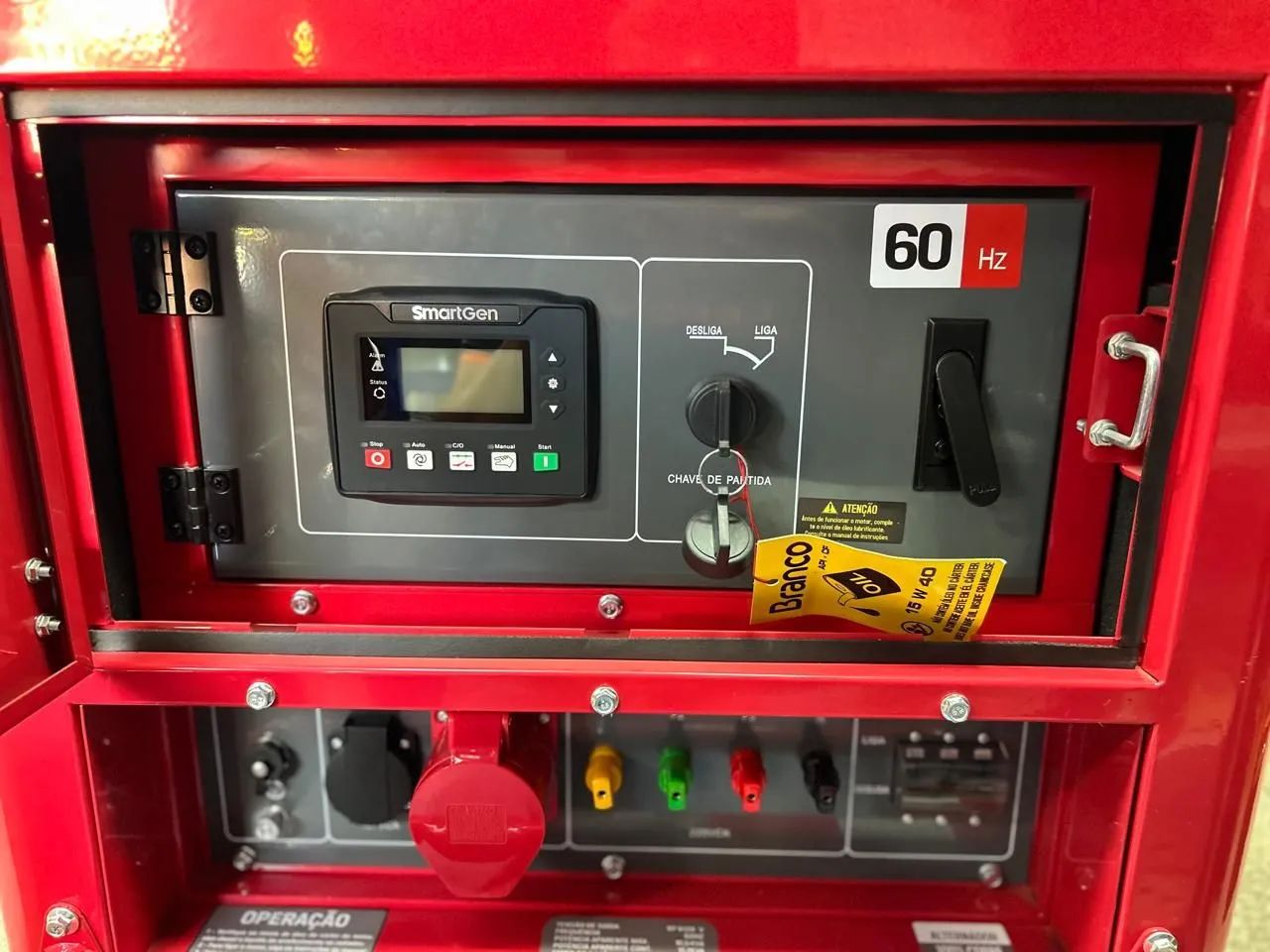 GERADOR SILENCIOSO 12.5KVA 127/220V P/ELETRICA BRANCO  - Foto 2