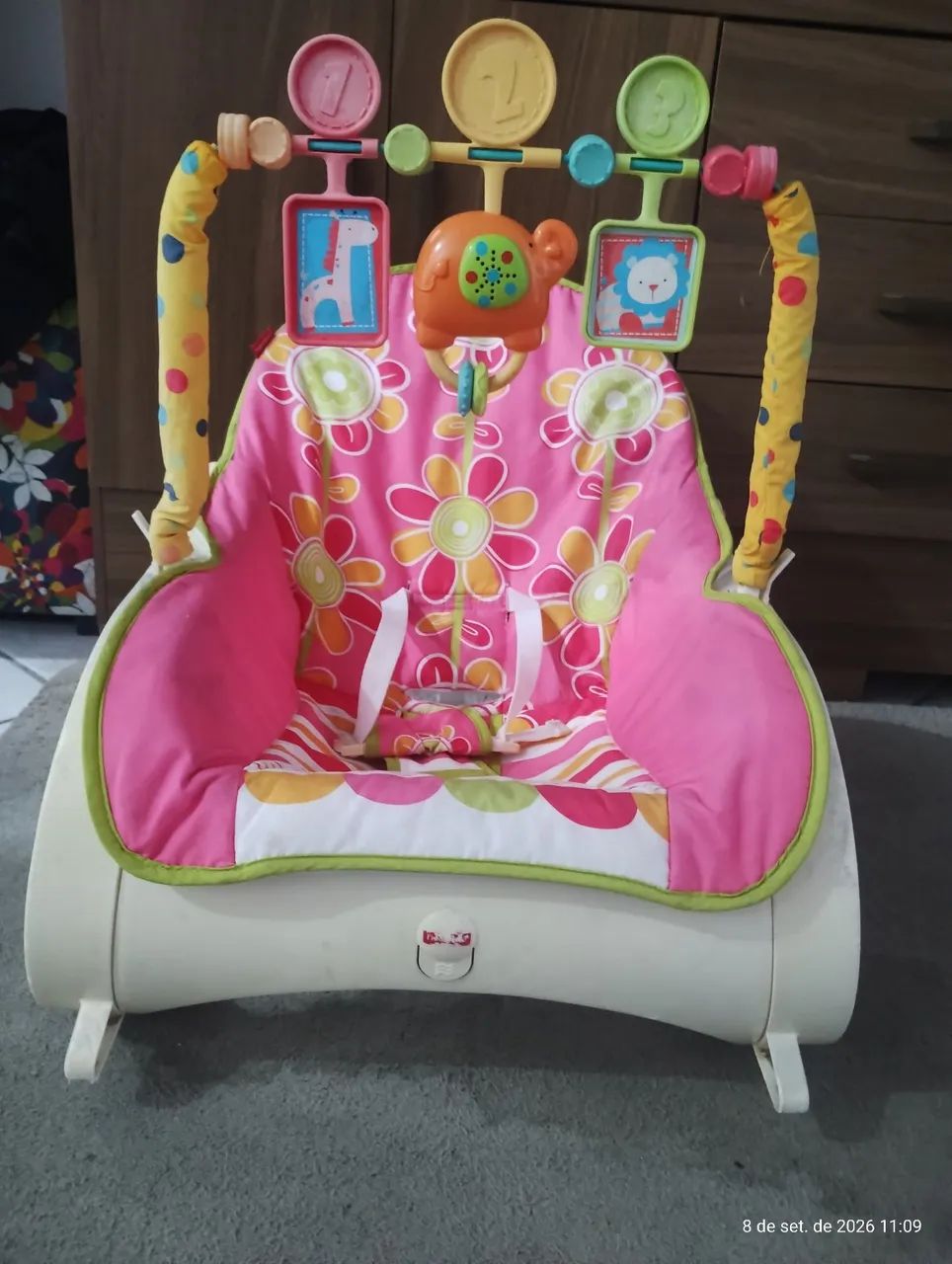 Cadeirinha de descanso infantil 