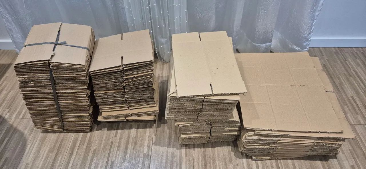 Caixas de papelão 