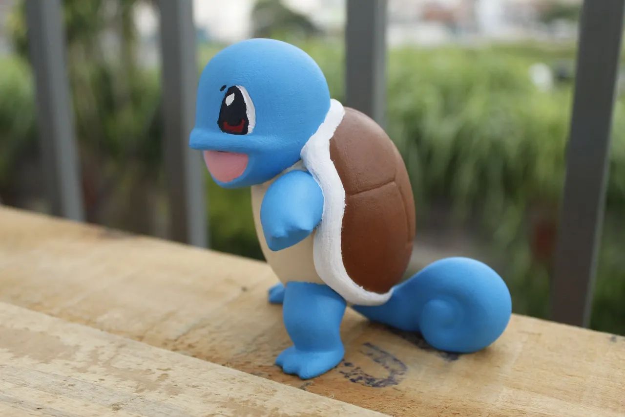 Boneco Squirtle Pokémon - Decoração Geek - Foto 3