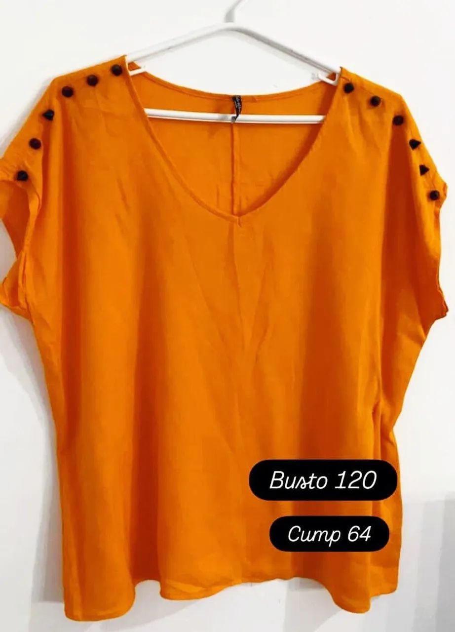 Saia couro e bata spiker polo wear tam 48/50 - Foto 4
