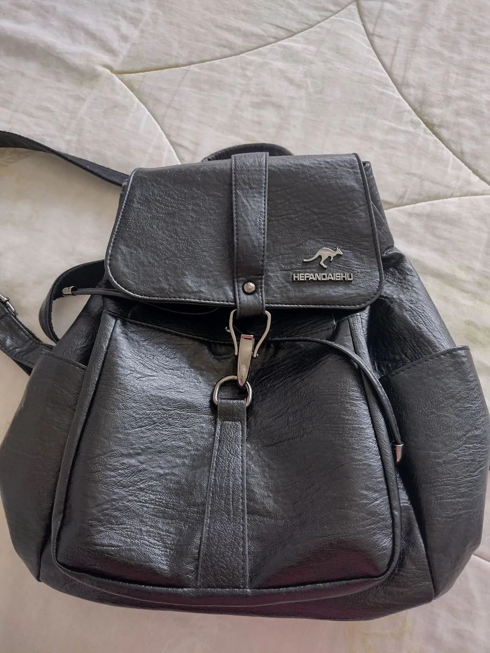 Mochila preta, nova - Foto 3