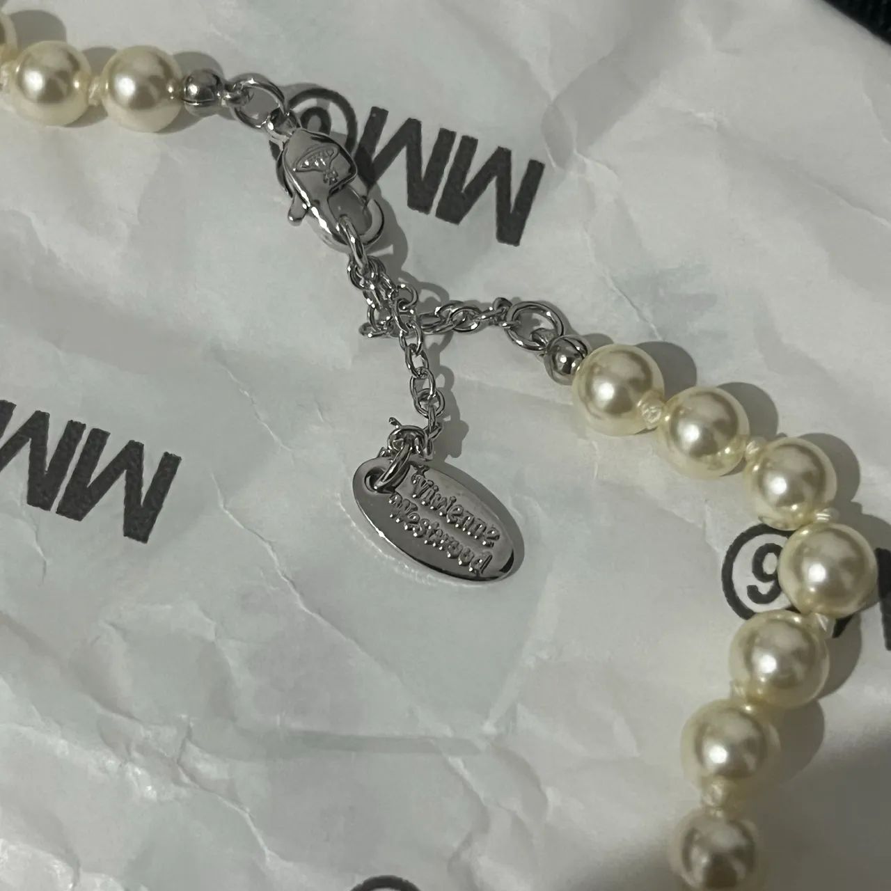 pulseira vivienne westwood pérolas - Foto 3