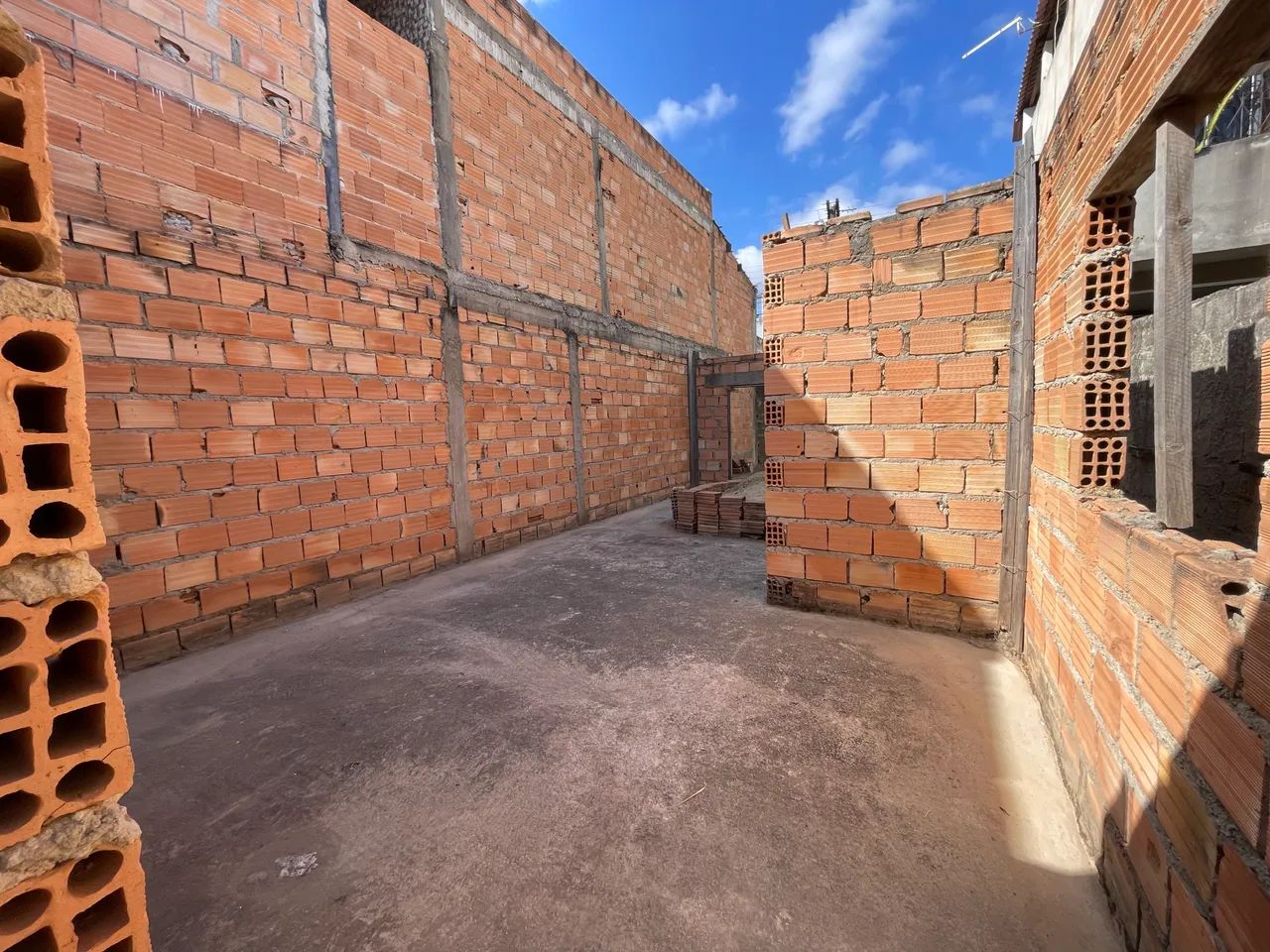 Lote com casa em construção  - Foto 3