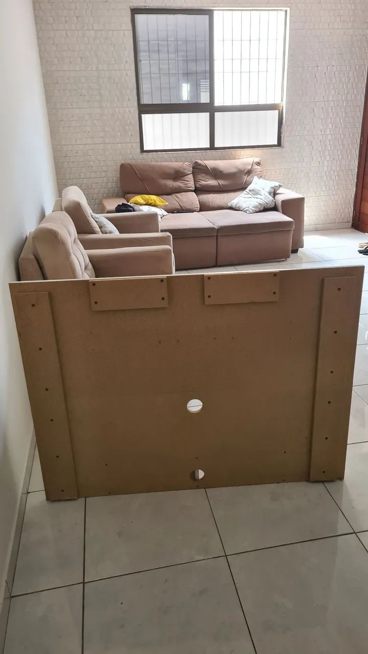 Painel para TV com nicho - Foto 4