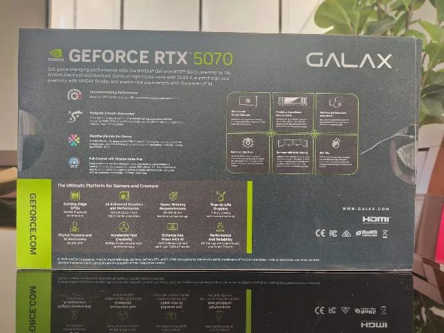 RTX 5070 12GB VRAM GALAX - Foto 5