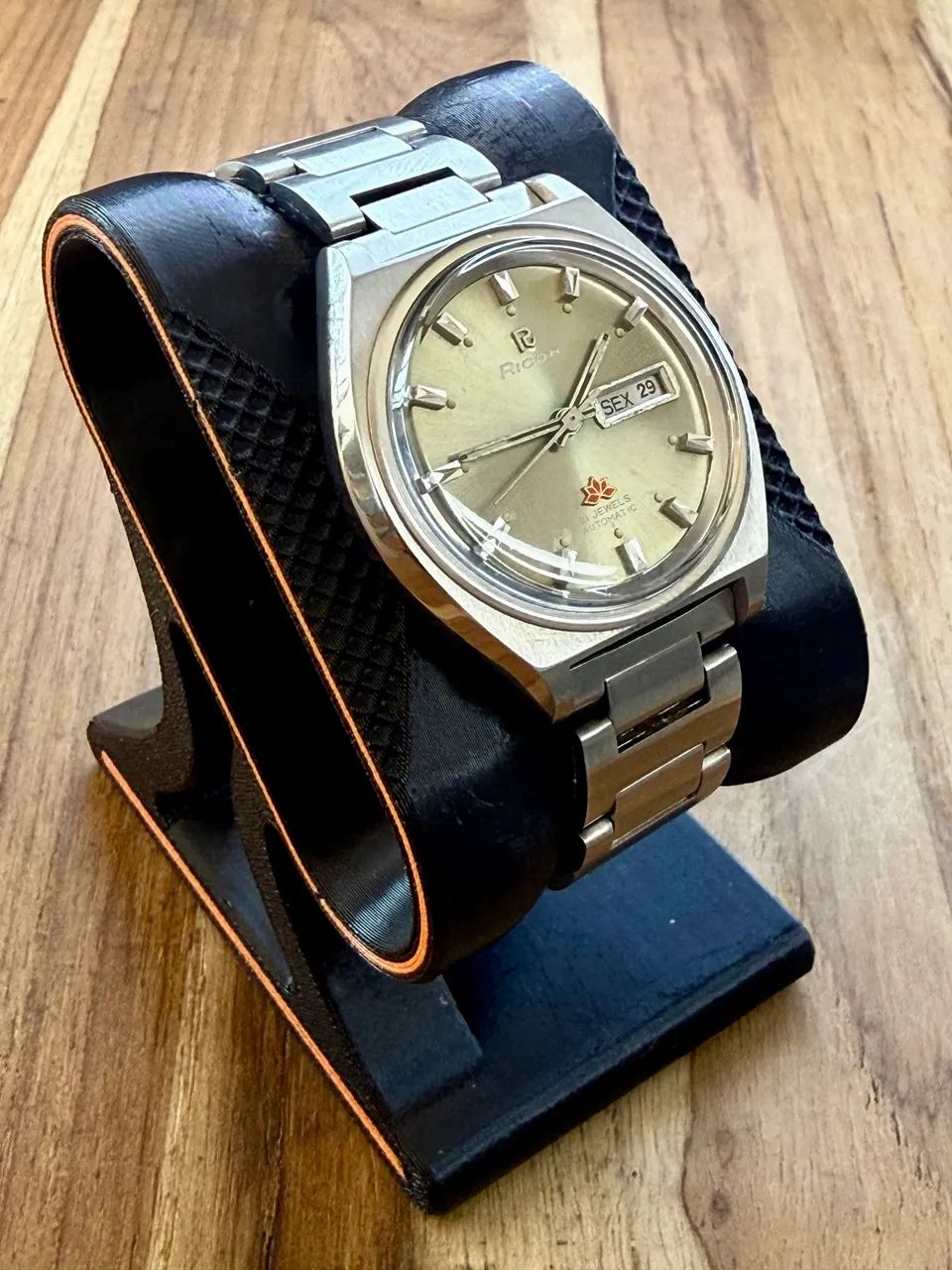 Relógio Ricoh Automatic Vintage - 1970 - Foto 3