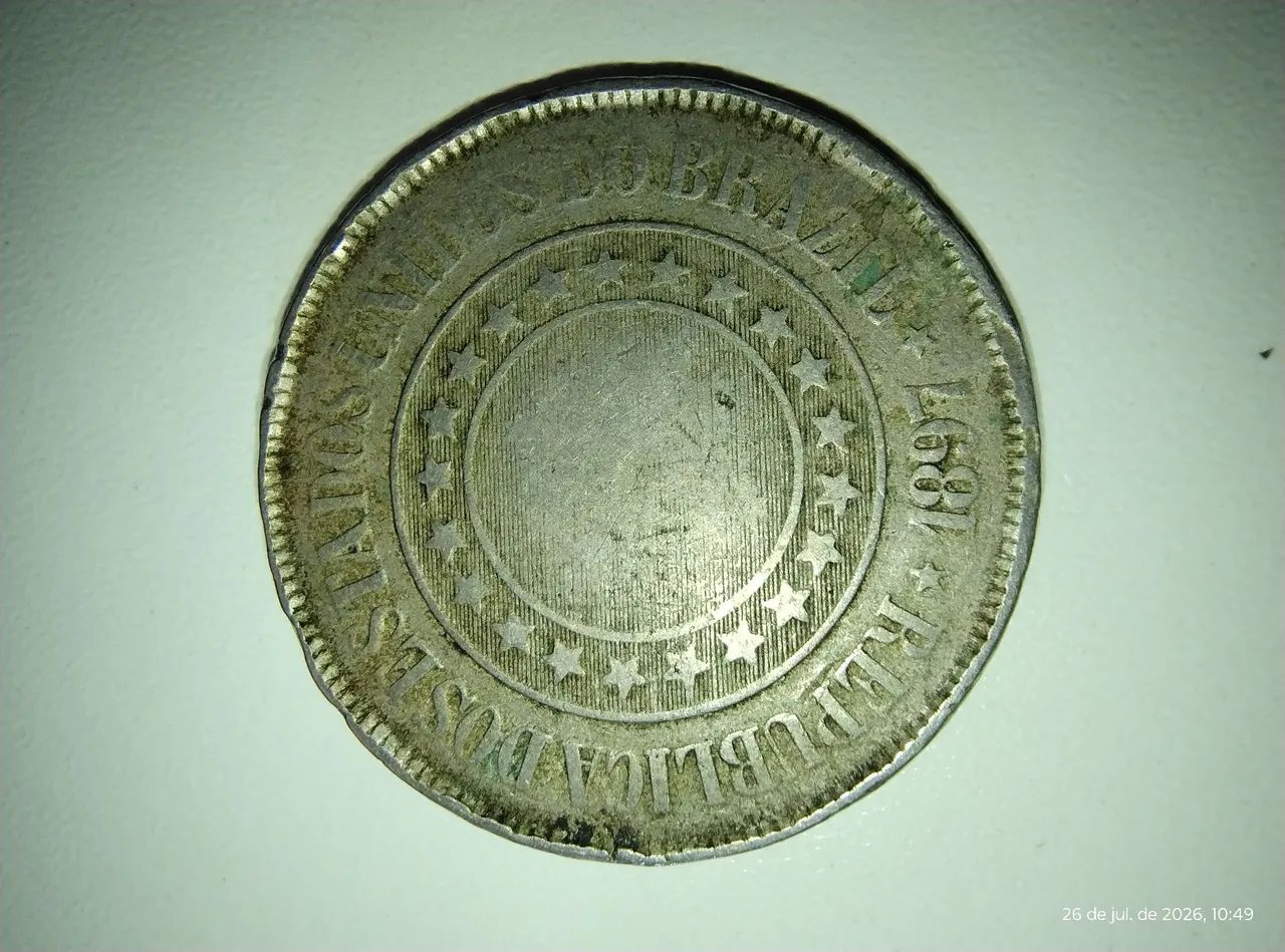 200 Reis 1897 - Foto 2