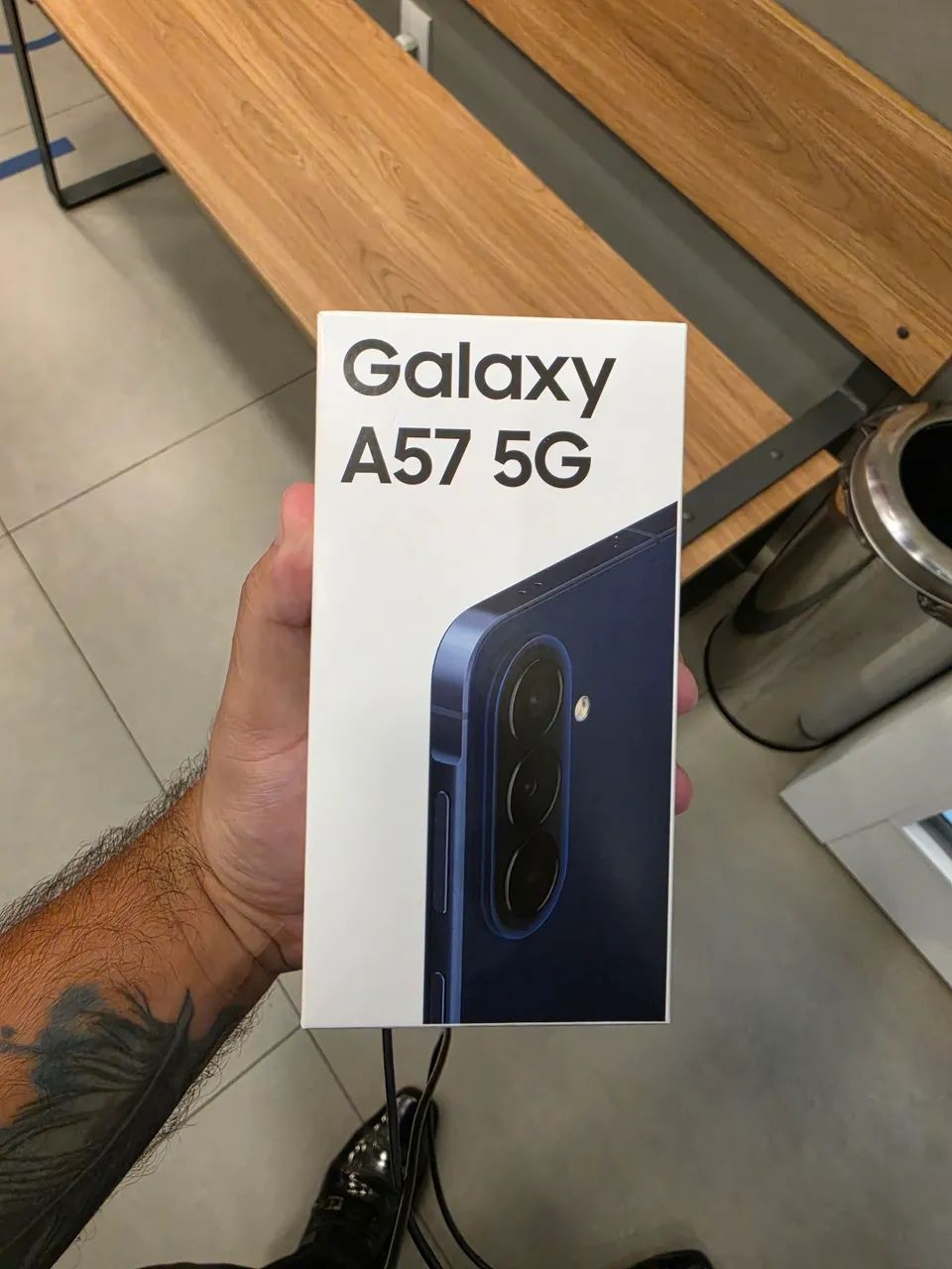 Galaxy a57 / no boleto