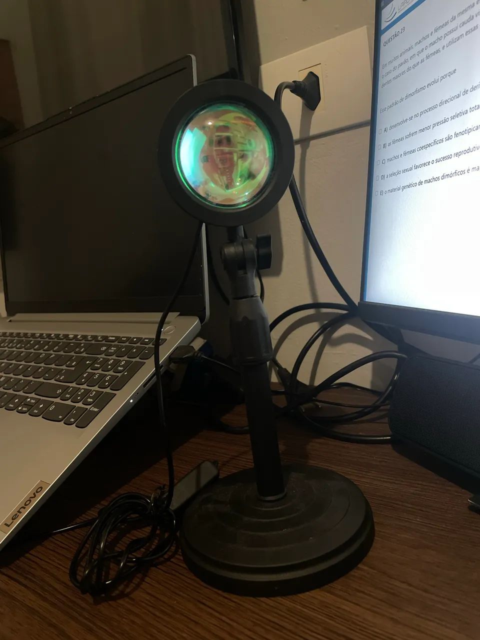 Iluminária Colorida