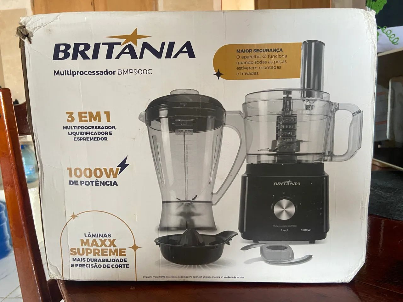 Multiprocessador Britânia 3 em 1  - Foto 2