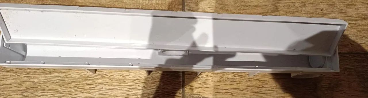 Ralo Linear Oculto em PVC, medida de 50x7 - NOVO - Foto 2