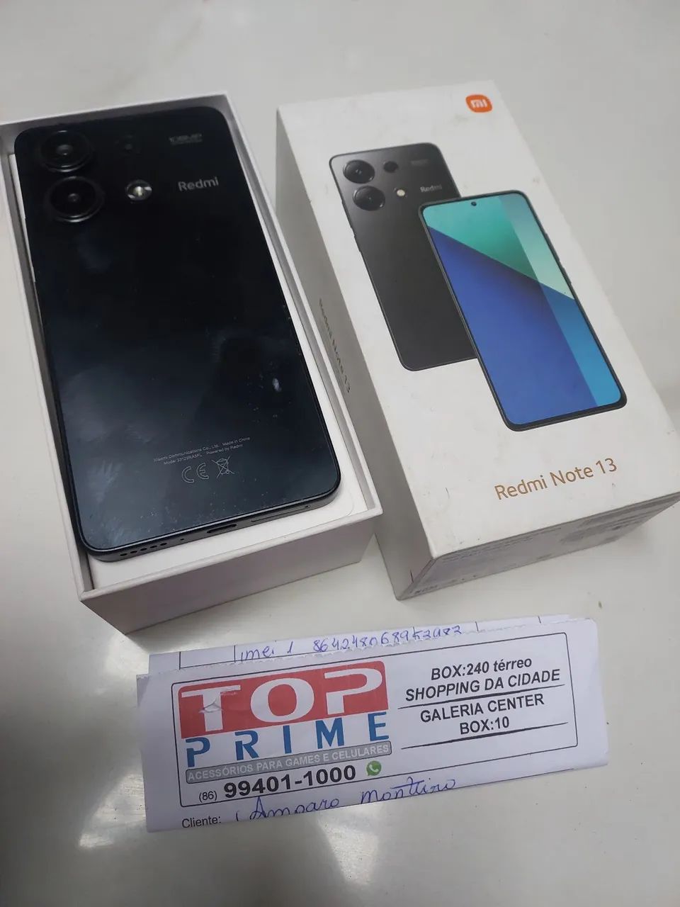 Xiaomi note 13 completo com nota  - Foto 3