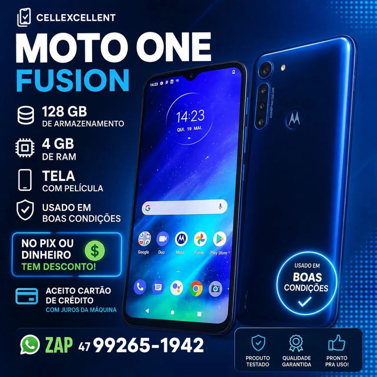 MOTO ONE FUSION