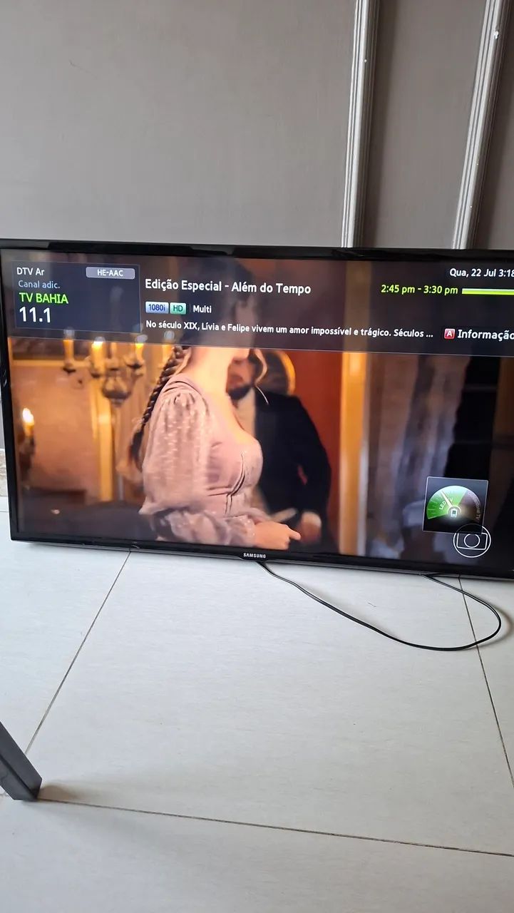 TV Samsung 40' com Chromecast