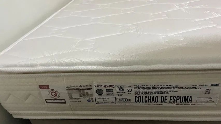 Colchão Casal D33 Orthocrin  - Foto 3