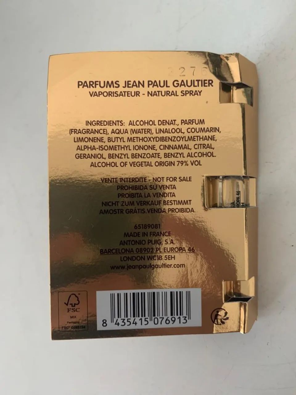 Perfume Flaconete Jean Paul Gautier Le Male Elixir - Foto 3