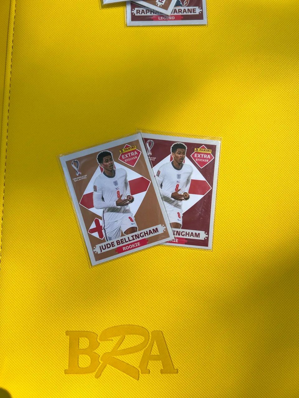 Figurinhas Legends Bordo e Bronze Copa do Mundo 2022