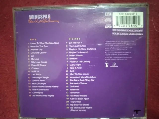 COMBO 2 CDS PAUL MC CARTNEY - RAM E WINGSPAN (DUPLO) - Foto 4