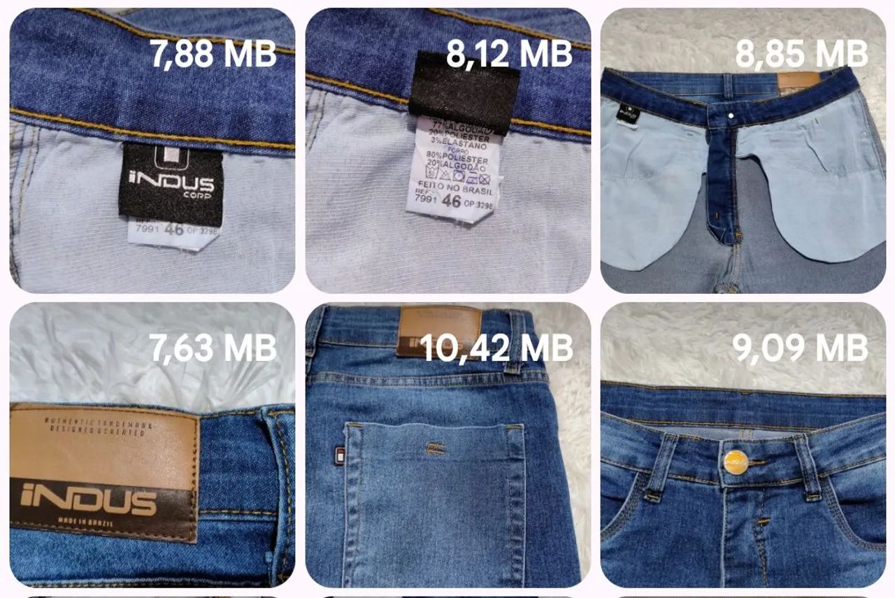 Calça Jeans Indus Corp 46  - Foto 5