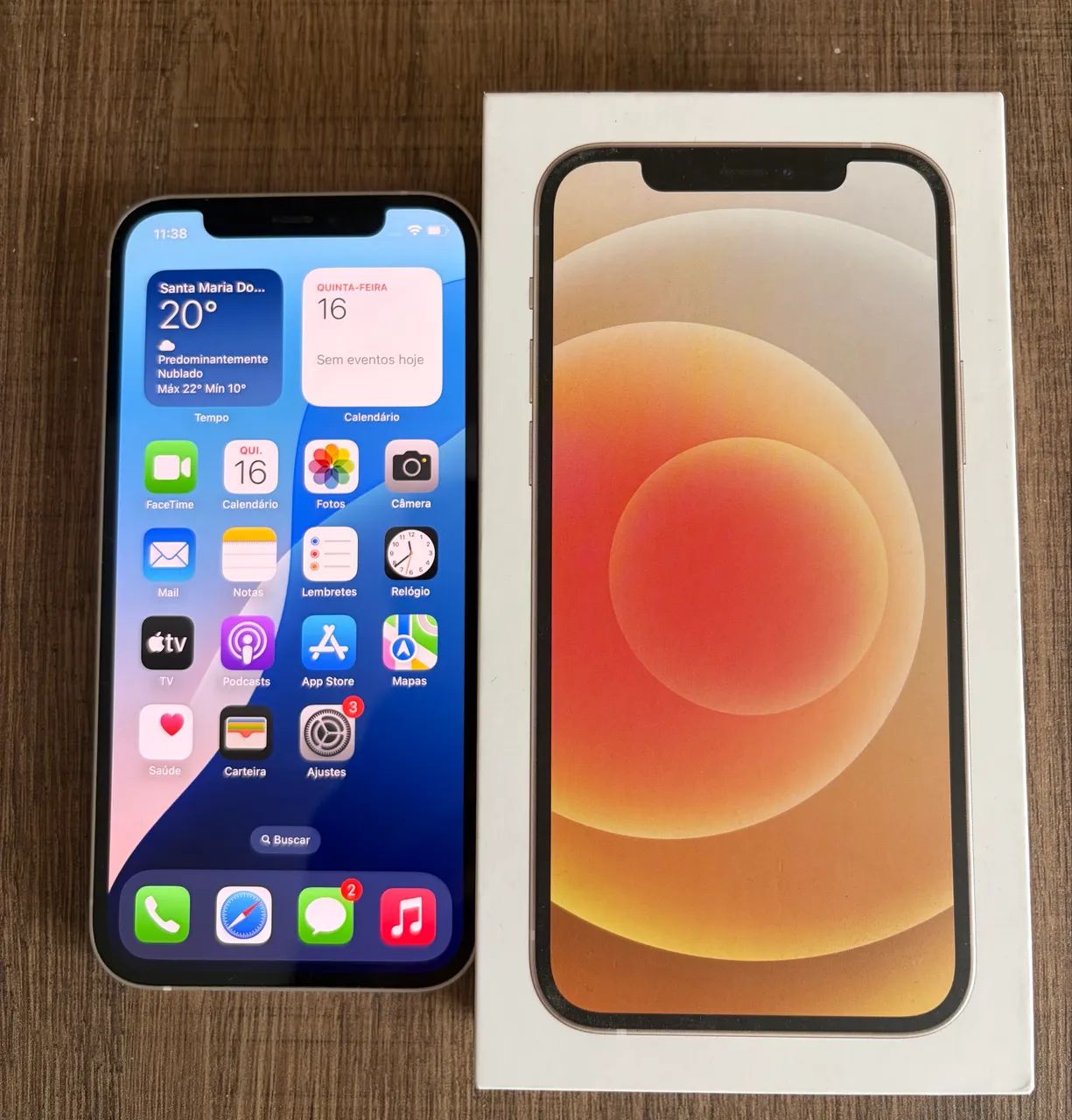 Iphone 12 Branco - Excelente estado