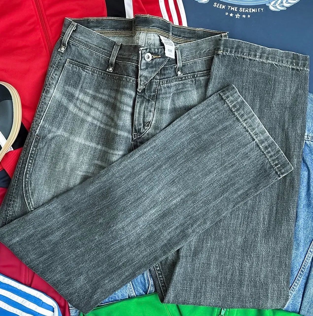 Calça Jeans Reta 90 Levi?s, 44, em perfeito estado 