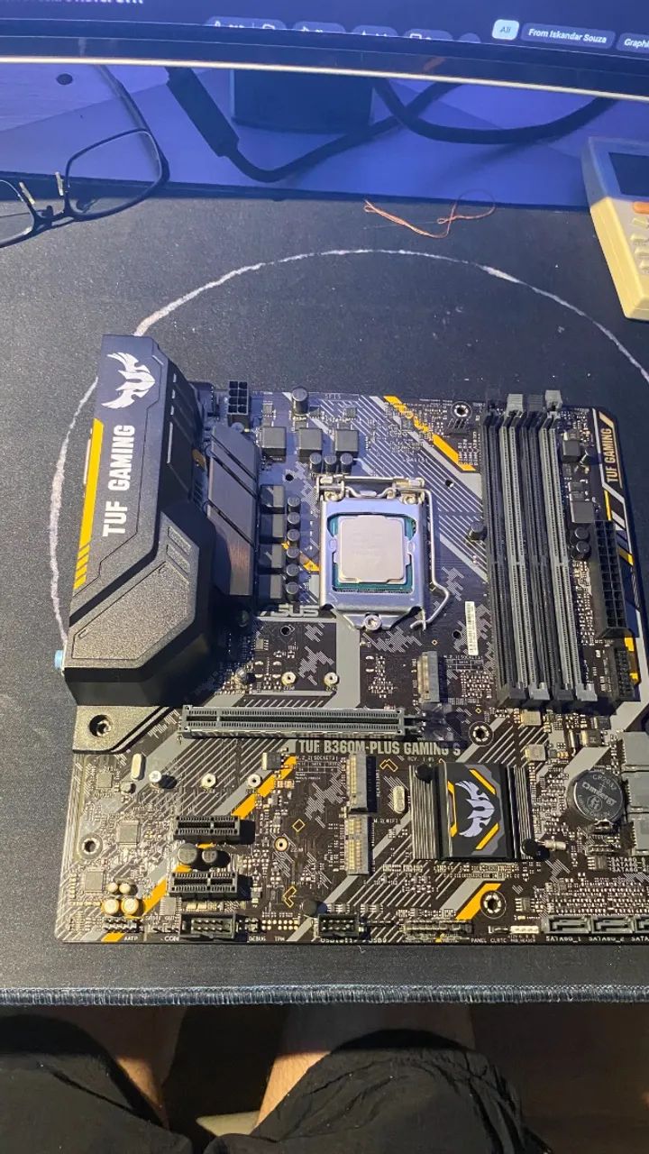 Placa-mãe Asus Tuf B360m-plus Gaming Ddr4 - Foto 2
